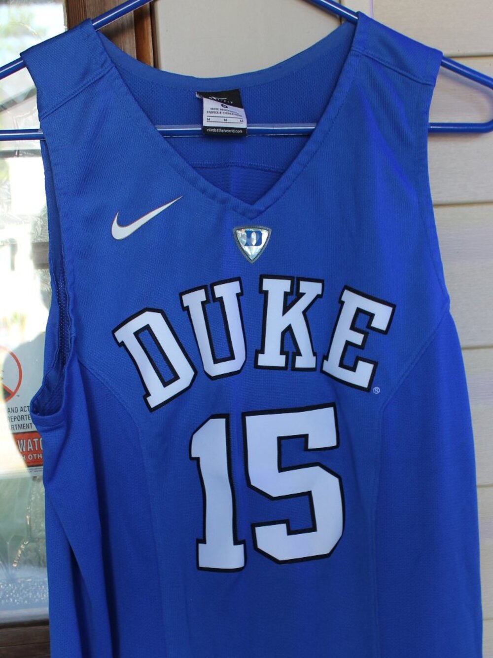 Duke Blue Devils Jersey Nike Size M